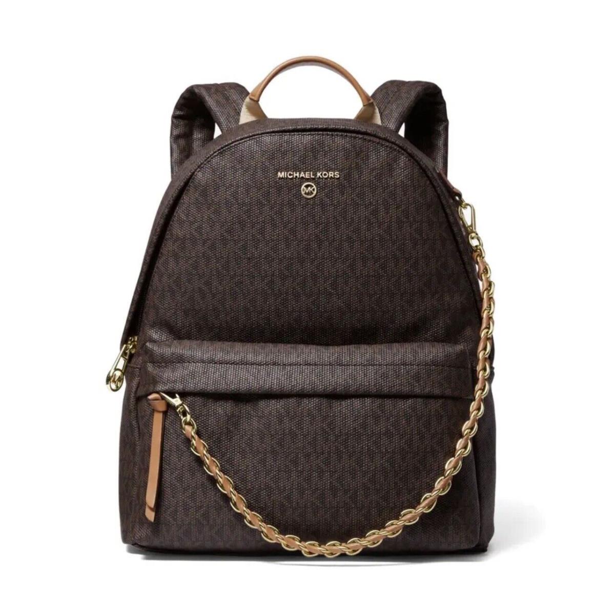 Michael Kors Slater Medium Brown/acorn Backpack