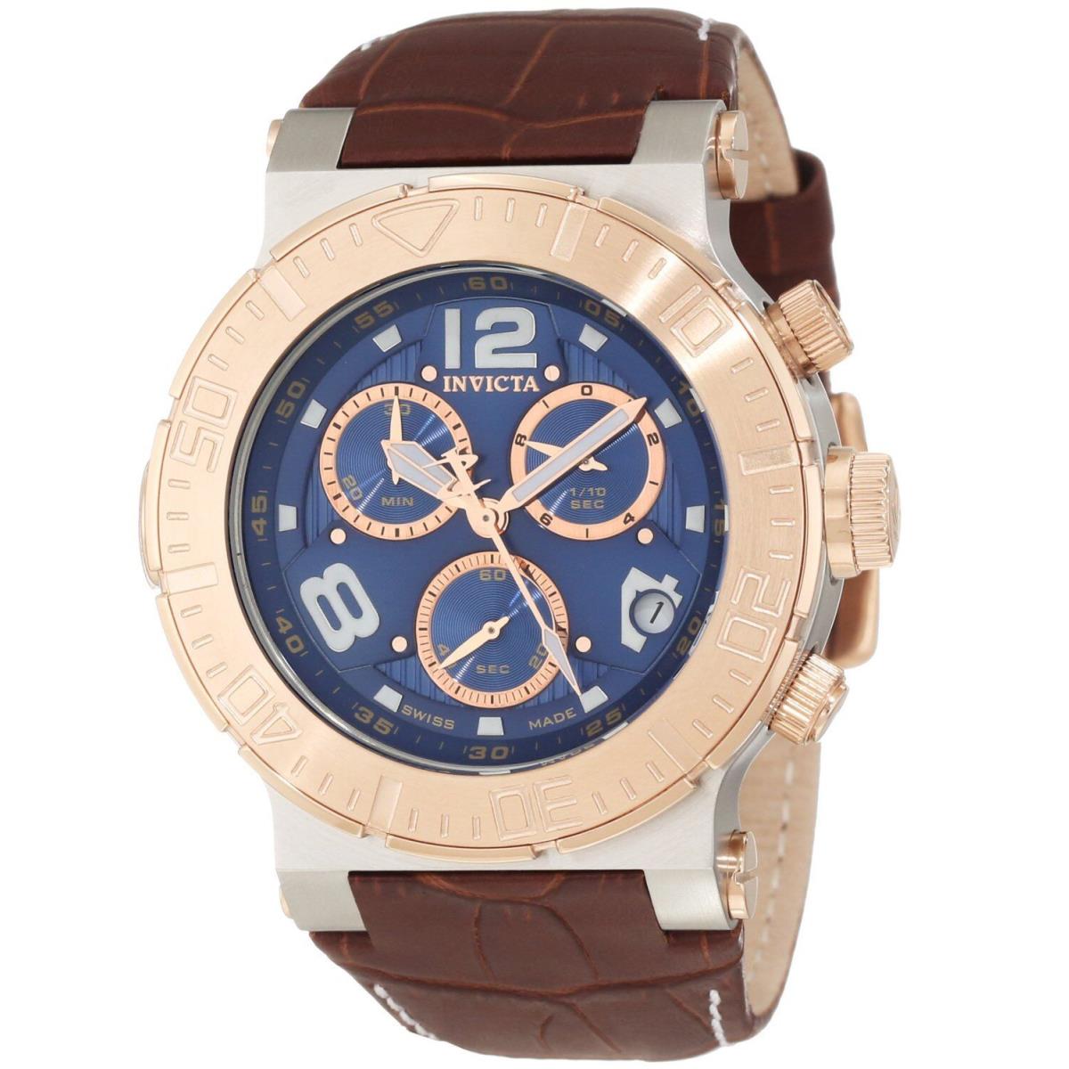 Swiss Made Invicta 10583 Ocean Reef Reserve Two-tone Chronograph Men`s Watch