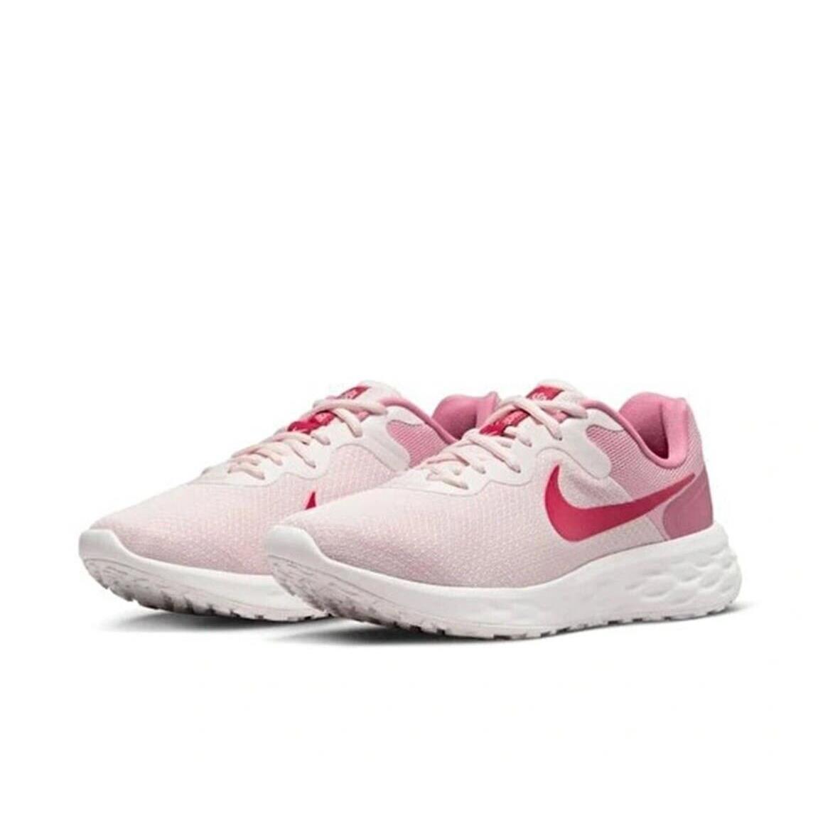 Nike Women`s Revolution 6 Next Nature Pink Women`s Sports Shoes Size 6.5 - Pink