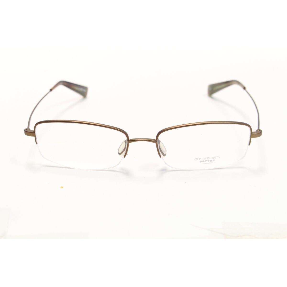 Nbb Oliver Peoples Garrick Aut Bronze Eyeglasses Frame RX 52 17 140