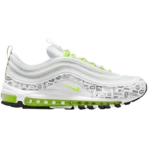 Nike Mens Air Max 97 Reflective Logo Running Shoes 10.5