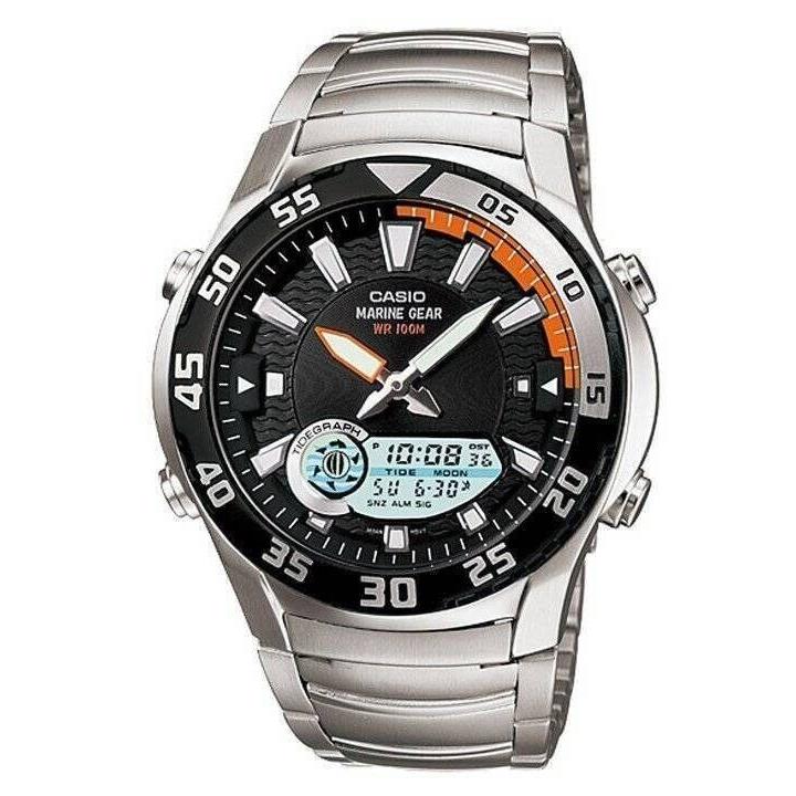 Casio Analog Digital Marine Gear AMW-710D-1A Men Watch