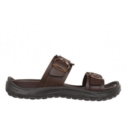 Mbt Nakuru, Kana Men`s Fuji II Nakuru Kana Recovery Sandals Light Weight 7 Colors Fuji II-Brown