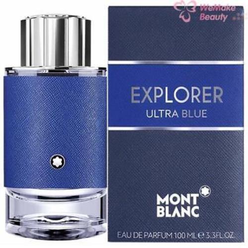 Explorer Ultra Blue by Montblanc For Men 3.3oz Eau De Parfum Spray