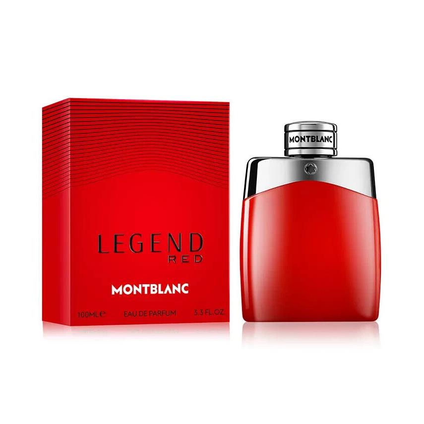 Legend RED-MONTBLANC-MEN-EDP-SPRAY-3.3 OZ-100 Ml-authentic-made IN France