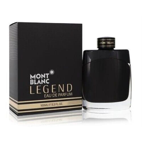 Montblanc Mont Blanc Legend Men 3.3 3.4 oz 100 ml Eau De Parfum Spray