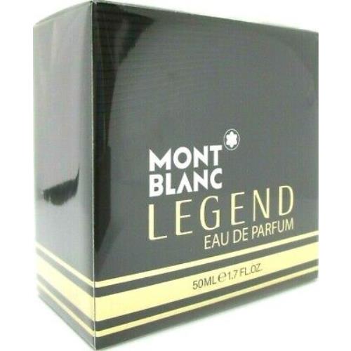 Montblanc Mont Blanc Legend Eau DE Parfum Spray For Men 1.7 Oz / 50 ml