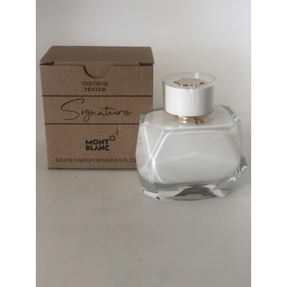 Montblanc Signature By Mont Blanc Eau De Parfum For Women 90 ml/3.0 oz in Testr Box