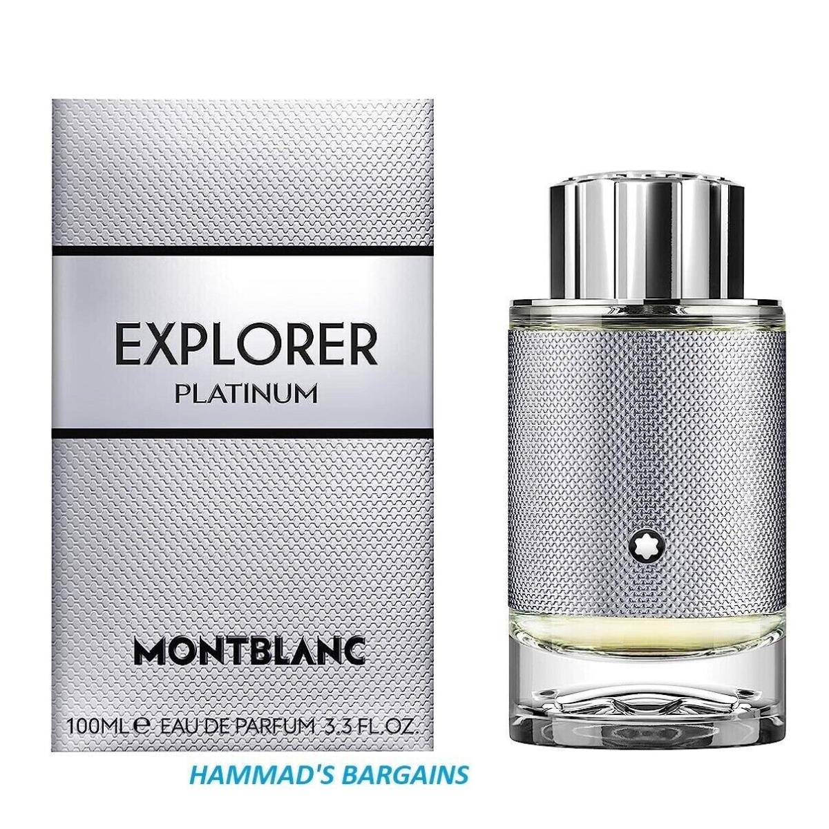 Montblanc Mont Blanc Explorer Platinum Edp 3.4 OZ / 100 ML For Men