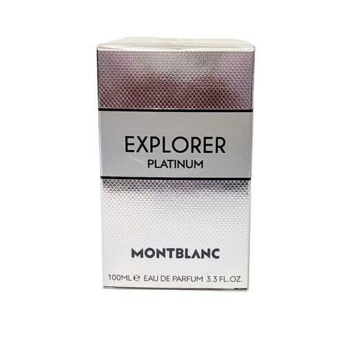 Montblanc Mont Blanc Explorer Platinum 3.4OZ Edp Spray For Men