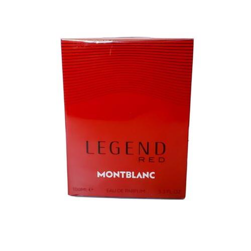 Montblanc Mont Blanc Legend Red 3.3OZ / 100ML Eau DE Parfum Spray For Men