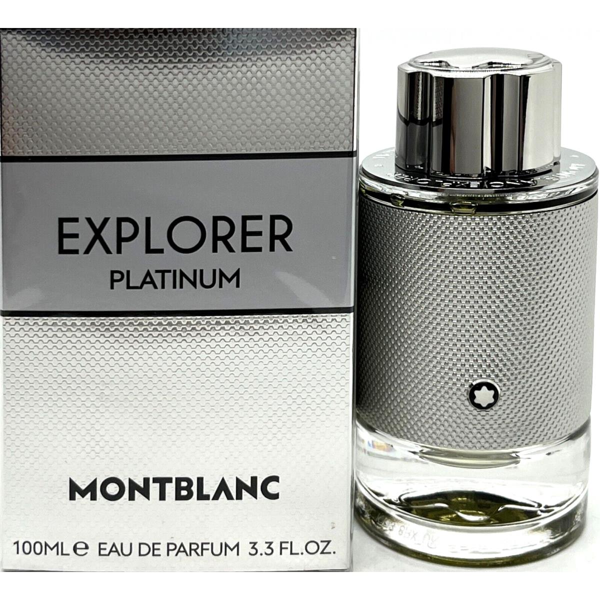 Montblanc Mont Blanc Explorer Platinum Eau DE Parfum For Men 3.3 Oz / 100 ml