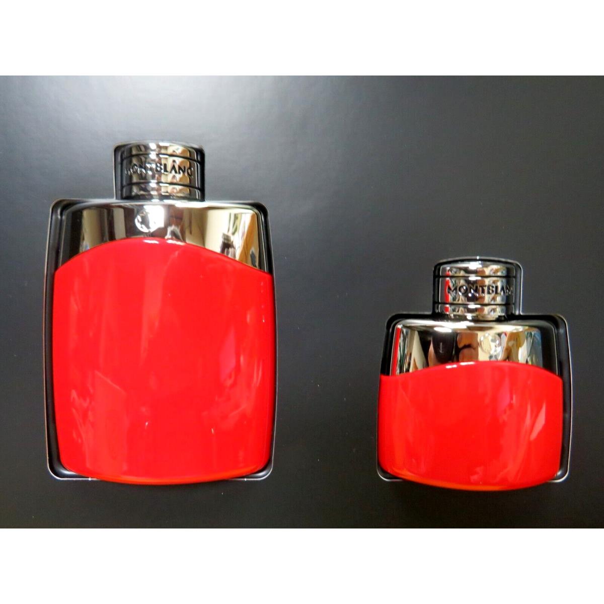 Montblanc Legend Red Eau de Parfum 2-PCS 3.3oz 1oz Bottle Set For Men