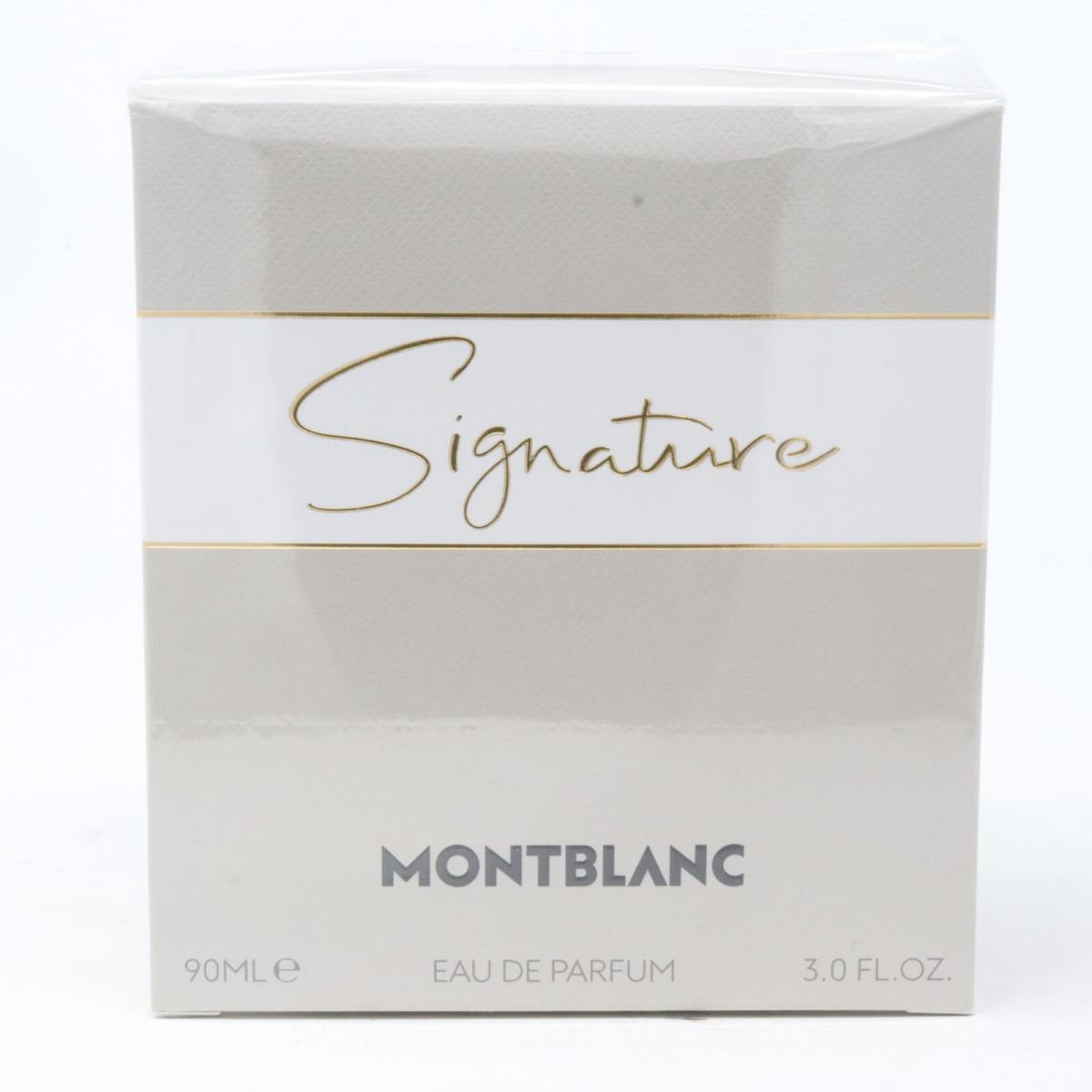 Montblanc Signature by Mont Blanc Eau De Parfum 3.0oz/90ml Spray