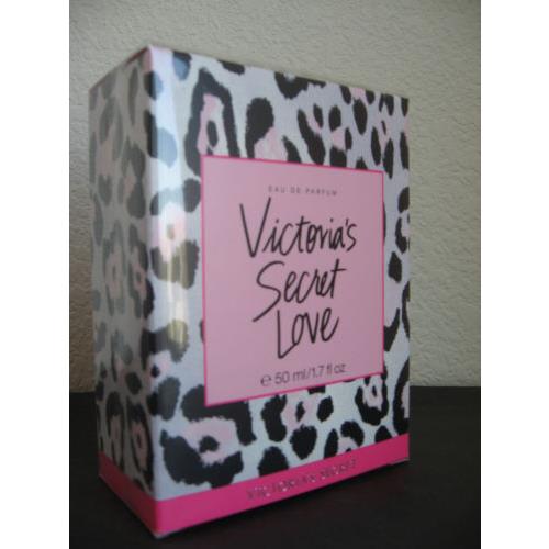 Victoria`s Secret Love Eau De Parfum 50 Ml. 1.7 fl oz Animal Print Packaging