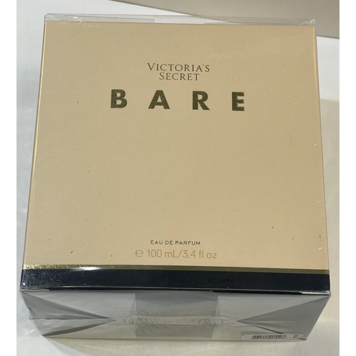 Victoria`s Secret Bare Perfume 3.4 oz 100ml Edp Spray For Women