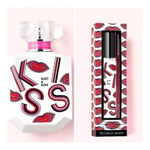 Victoria`s Secret Just A Kiss Eau de Parfum 3.4 Fl.oz. and Rollerball