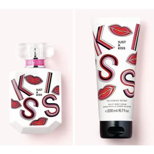 Victoria s Secret Just A Kiss Eau de Parfum 1.7 Fl.oz. and Body Cream