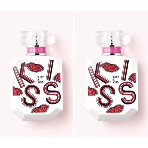 Victoria s Secret Just A Kiss Eau de Parfum 1.7 Fl.oz. Lot of 2