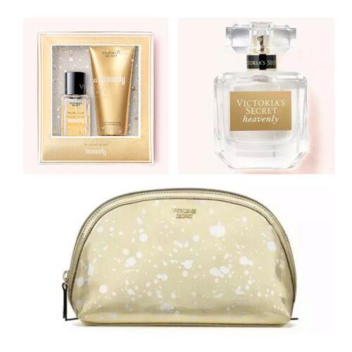 Victoria`s Secret Heavenly Eau de Parfum 1 Fl.oz. / Gift Set / Beauty Bag