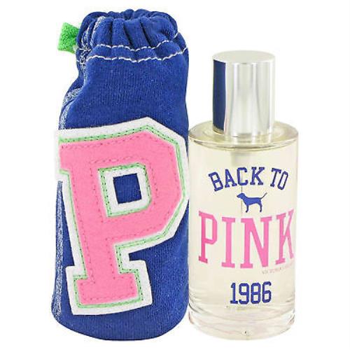 Back To Pink 1986 Victoria`s Secret For Women 2.5 oz Eau de Parfum Spray Rare