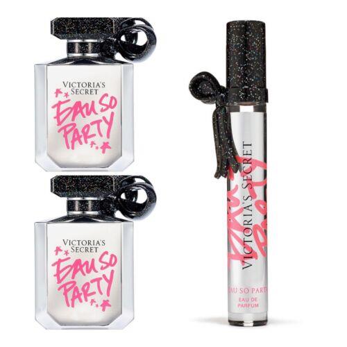 Victoria`s Secret Eau SO Party Eau de Parfum 1.7 Fl.oz. 2 and Rollerball