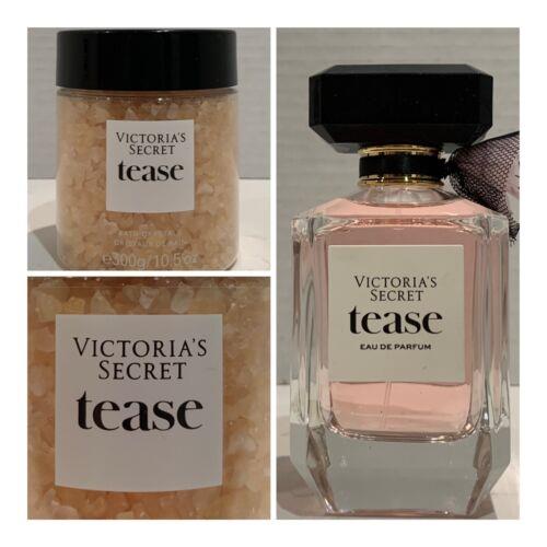 Victoria`s Secret Tease Eau de Parfum 3.4 Fl.oz. and Bath Crystals