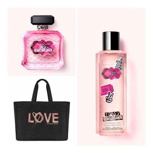 Victoria`s Secret Tease Heartbreaker Edp 3.4 Fl.oz. / Mist / VS Tote Bag