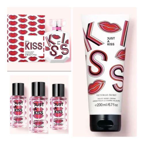 Victoria s Secret Just A Kiss Eau de Parfum 1.7 Fl.oz. / Mist 3 / Body Cream