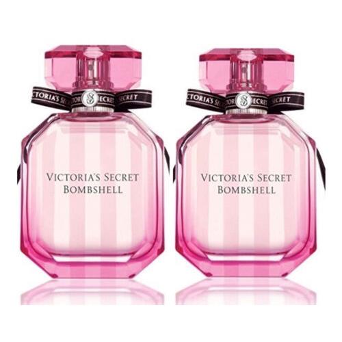 Victoria`s Secret Bombshell Eau de Parfum 1.7 Fl.oz. Lot of 2