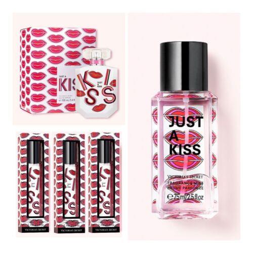 Victoria s Secret Just A Kiss Eau de Parfum 3.4 Fl.oz. / Rollerball 3 / Mist