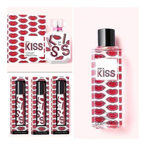 Victoria s Secret Just A Kiss Eau de Parfum 1.7 Fl.oz. / Rollerball 3 / Mist