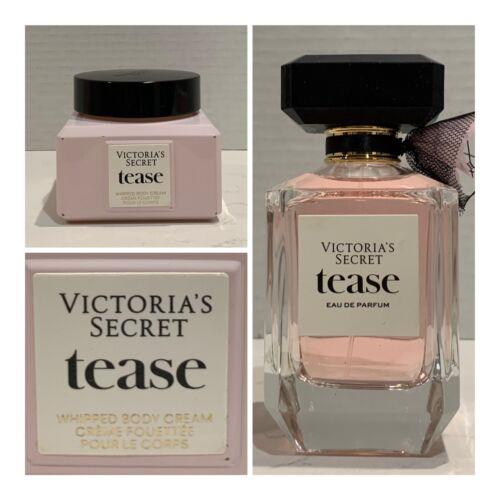 Victoria`s Secret Tease Eau de Parfum 3.4 Fl.oz. and Whipped Body Cream