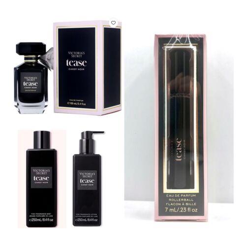 Victoria`s Secret Tease Candy Noir Edp 3.4 Fl.oz. / Rollerball / Mist / Lotion