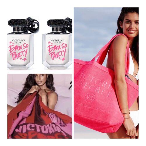 Victoria s Secret Eau SO Party Edp 1.7 Fl.oz. 2 / Tote Bag / Throw Blanket