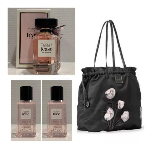 Victoria`s Secret Tease Eau de Parfum 3.4 Fl.oz. / Mist 2 / Tote Bag