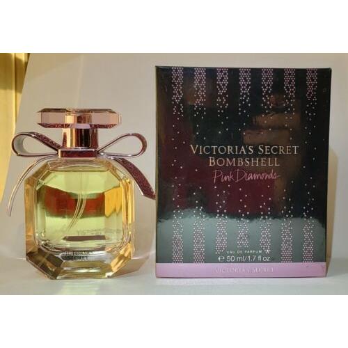 Victorias Secret Bombshell Pink Diamonds Eau De Parfum 1.7 oz