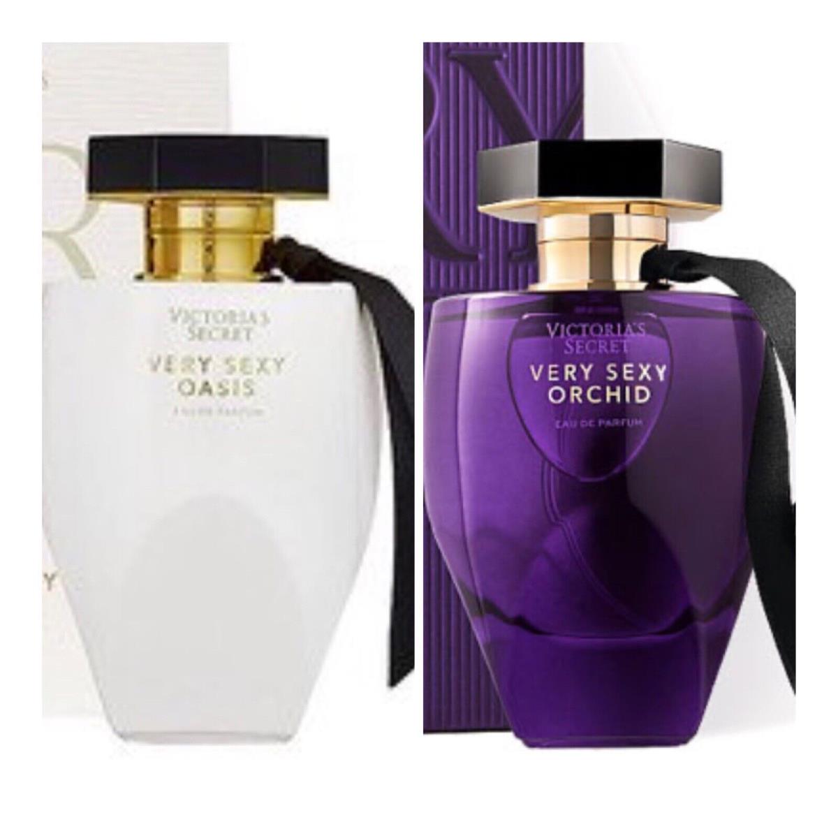 Victoria`s Secret Very Sexy Oasis + Very Sexy Orchid Eau de Parfum 3.4 Fl.oz