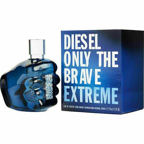 Diesel Only The Brave Extreme By Diesel Edt Spray 2.5 Oz -75 ml Men`s