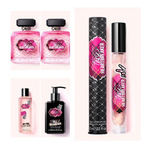 Victoria`s Secret Tease Heartbreaker Edp 3.4 Oz. 2 /rollerball /mist /lotion