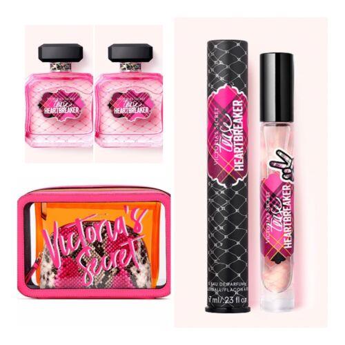 Victoria`s Secret Tease Heartbreaker Edp 3.4 Fl.oz. 2 /rollerball /beauty Bag