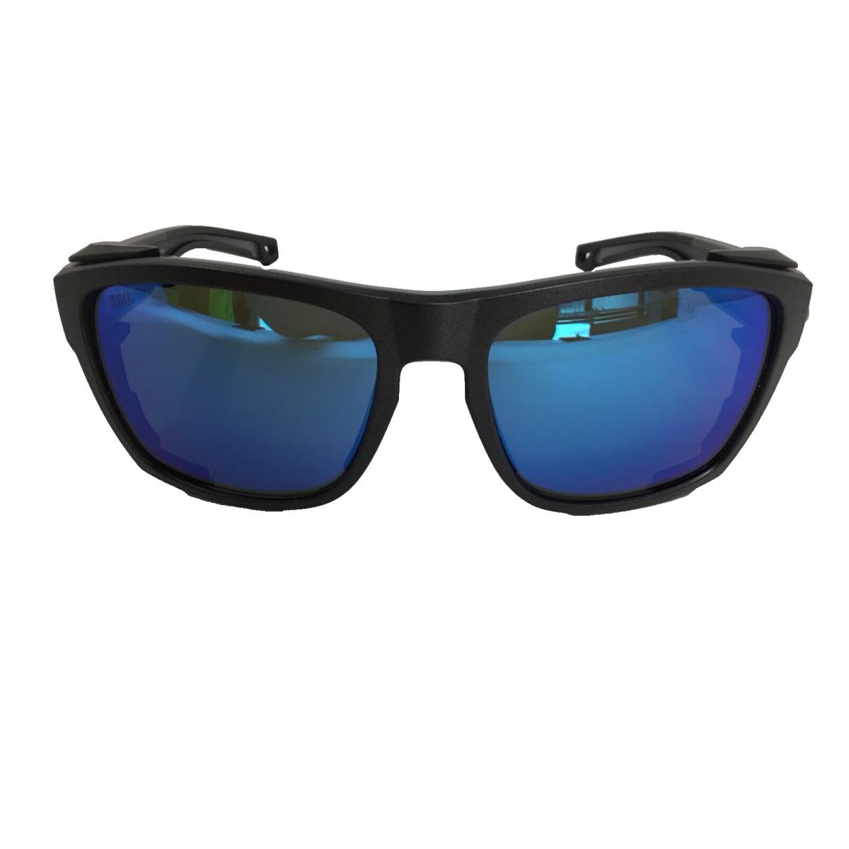 Costa Del Mar Men`s Bio Resin Black Pearl Polarized Blue Sunglasses King 7037