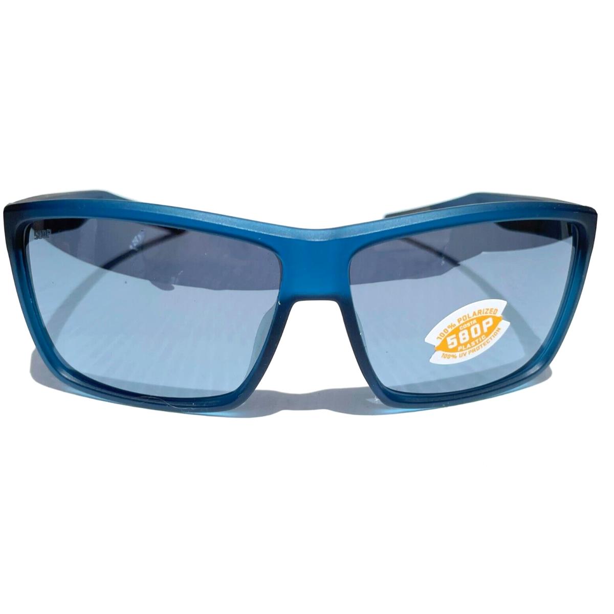 Costa Rinconcito Mt Atlantic Blue Polarized Grey Mirror Sunglass Ric 177 580P