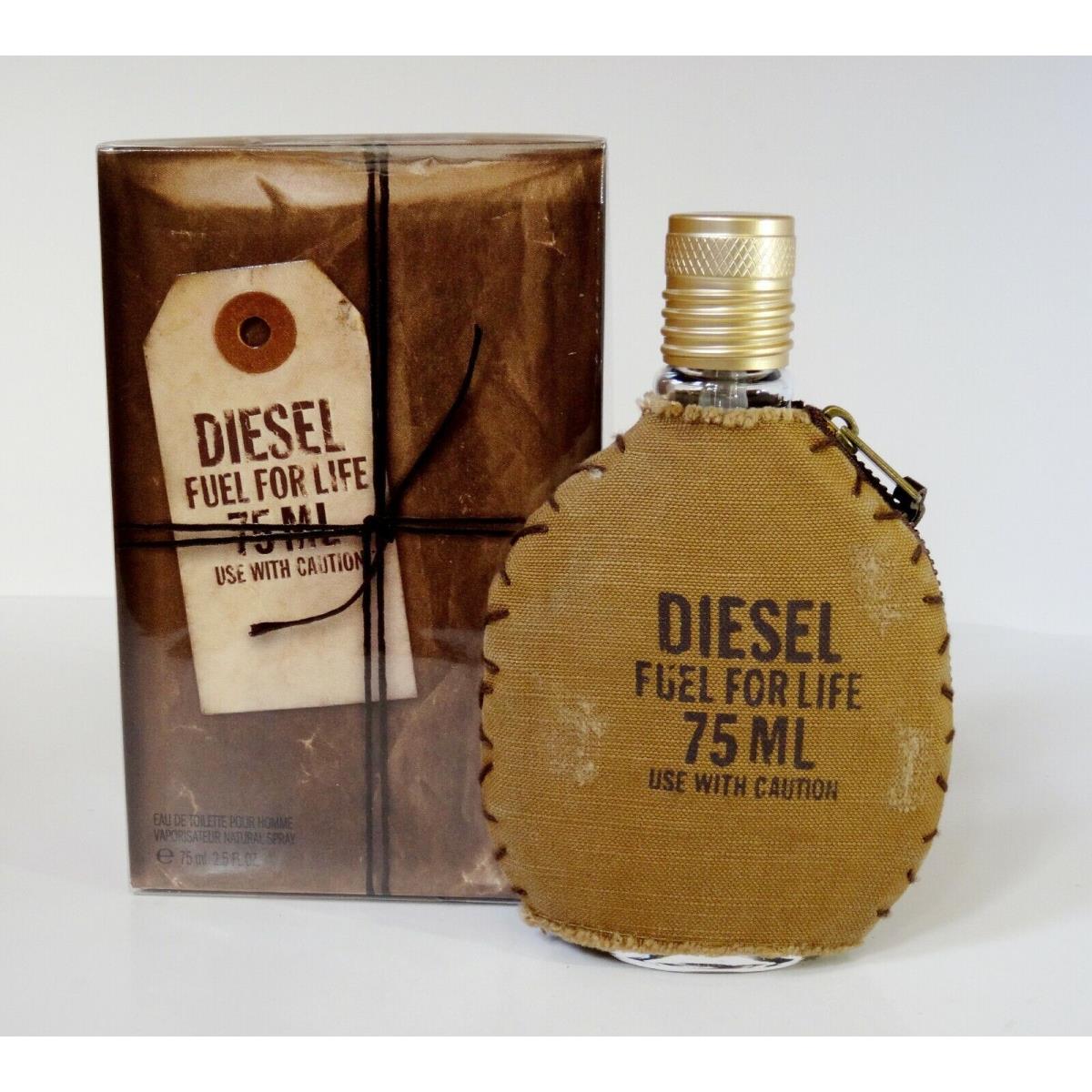 Diesel Fuel For Life 2.5OZ Edt Spray For Men