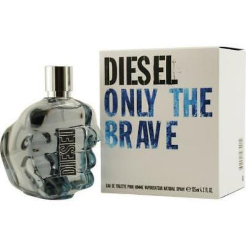 Diesel Only The Brave 4.2 oz / 125 ml Eau de Toilette Edt Men Cologne Spray