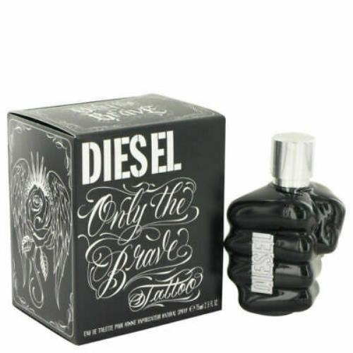 Only The Brave Tattoo By Diesel Edt Spray 2.5 Oz. 75ml. For Men