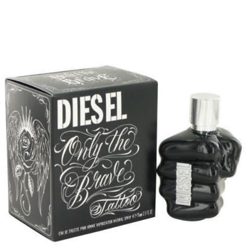 Only The Brave Tattoo by Diesel Edt Spray 2.5 oz 75 ml For Men