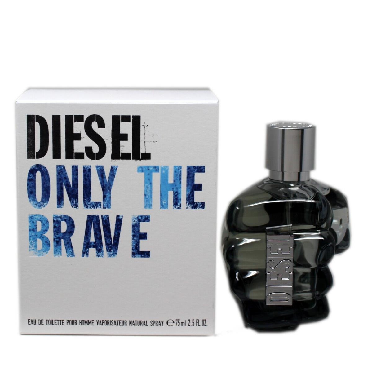 Diesel Only The Brave Pour Homme Eau DE Toilette Natural Spray 75 ML/2.5 Fl.oz