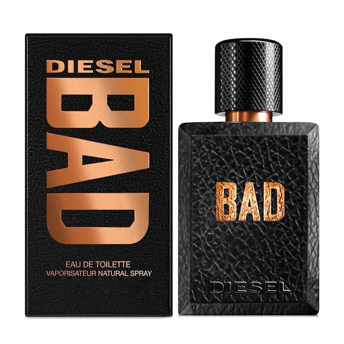 Diesel Bad 4.2 oz Edt Men`s Cologne no Leather Cover