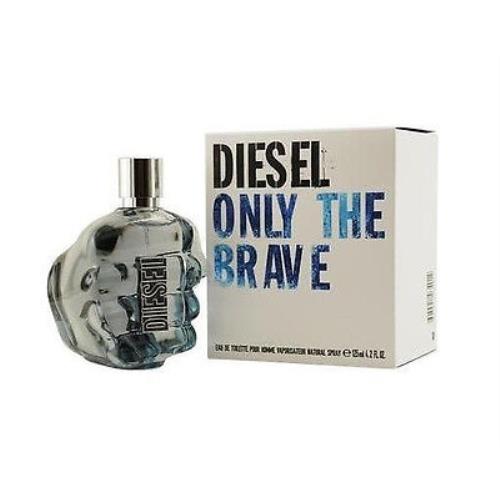Diesel Only The Brave 4.2oz 125ml Men`s Eau de Toilette Spray